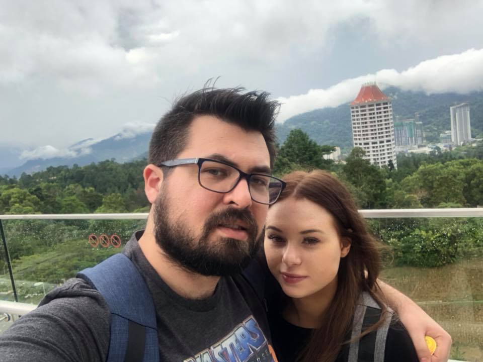 Keith Nallawalla and Kayla Mackinnon, beard, cloud, sky, selfie, outdoor and closeupImage may contain: Keith Nallawalla and Kayla Mackinnon, beard, cloud, sky, selfie, outdoor and closeup