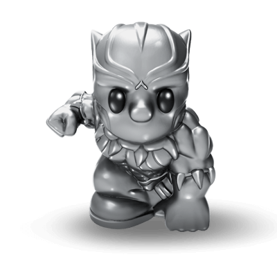 Black Panther Ooshie