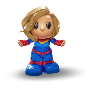 Captain Marvel Ooshie