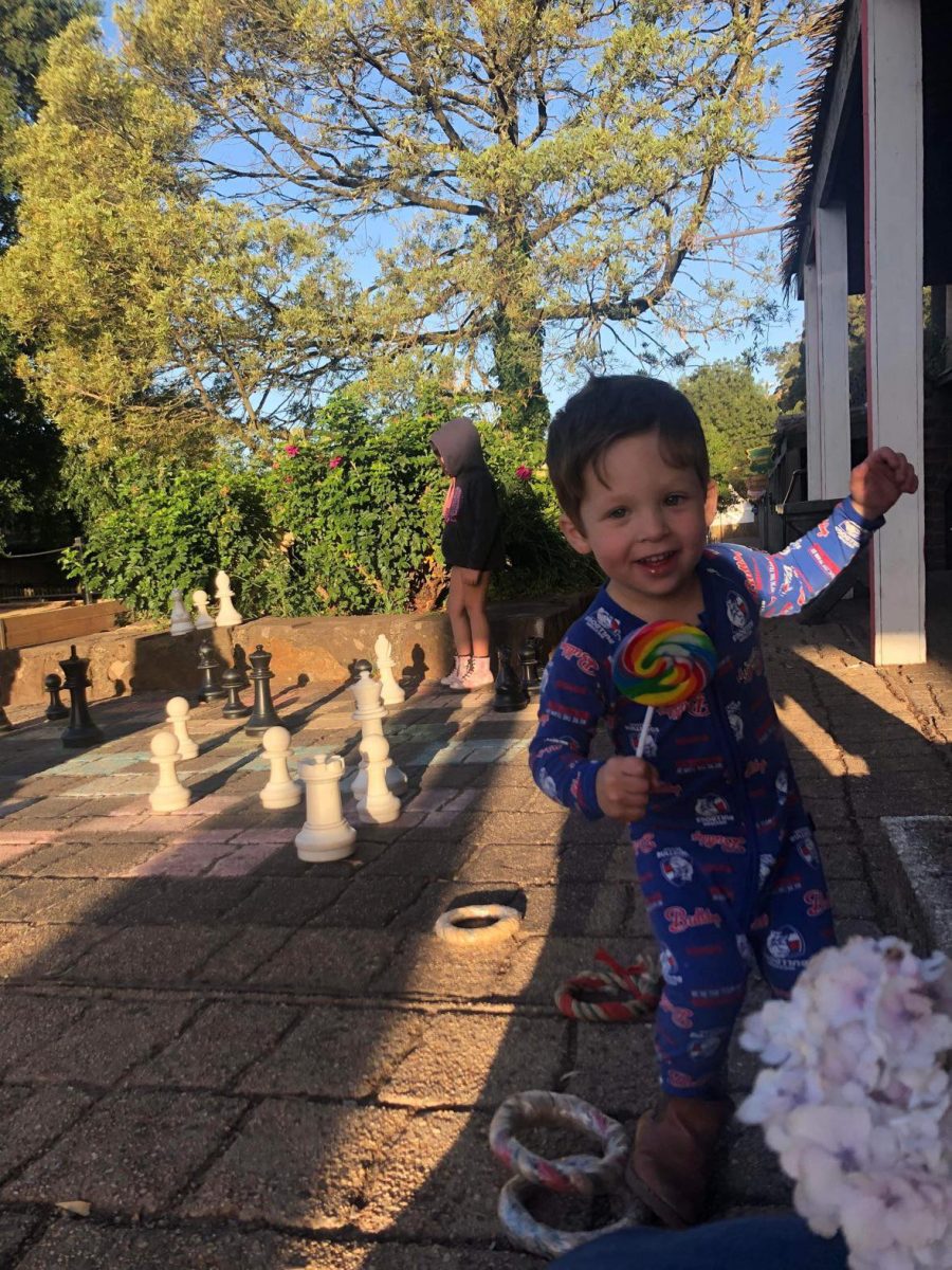 Charlie Playing at Kryal Castle