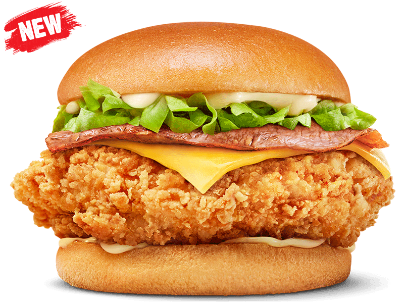 Cheesy Bacon Classic Jacks Fried Chicken