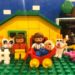 Duplo Lego baby announcement photo idea