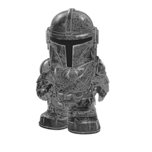 Glitter Mandalorian Ooshie