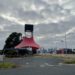 KFC at the eastbound West Gate Bridge service centre april 2021