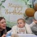 alex 1st birthday garland
