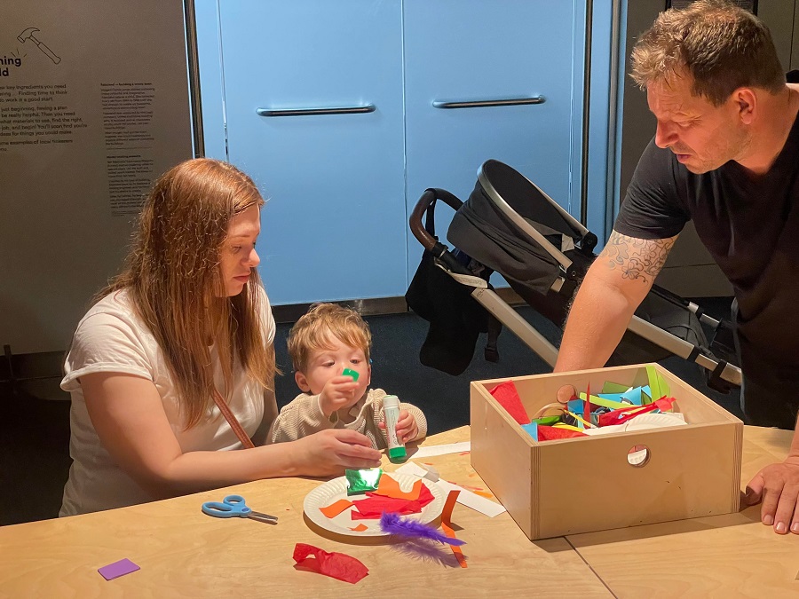 arts and crafts at powerhouse museum
