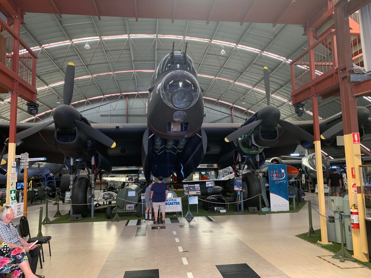 big black airplane