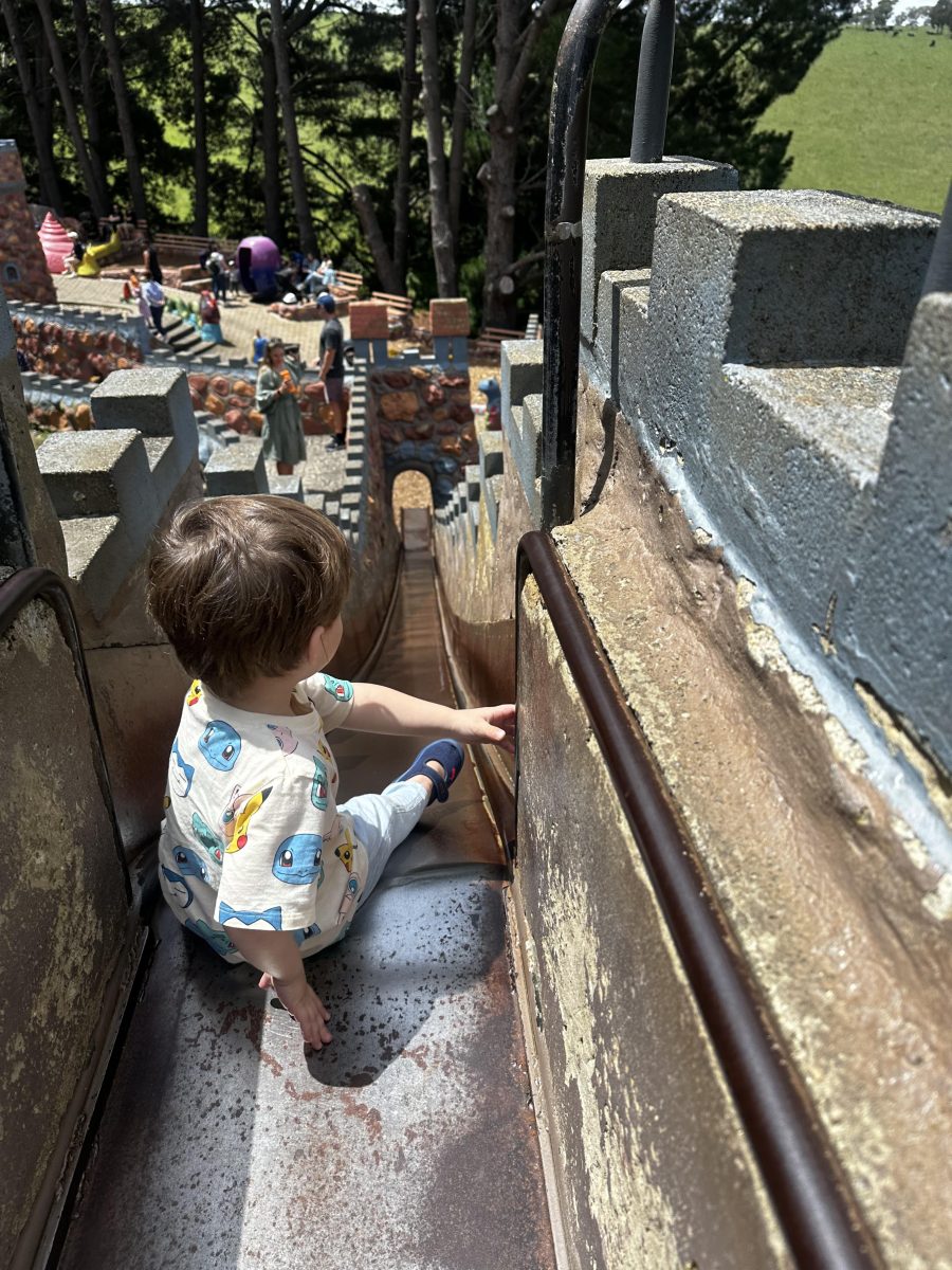 camelot playground big slide fairy park