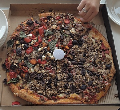 capriccociosa pizza