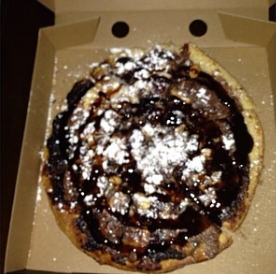 choc rock pizza