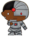 coles superhero builders Cyborg
