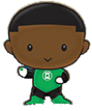 coles superhero builders Green Lantern John Stewart