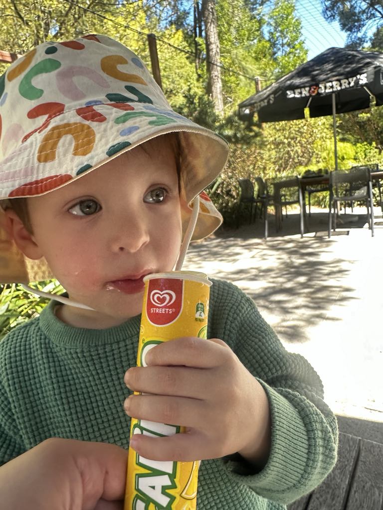 eating calipo icypole