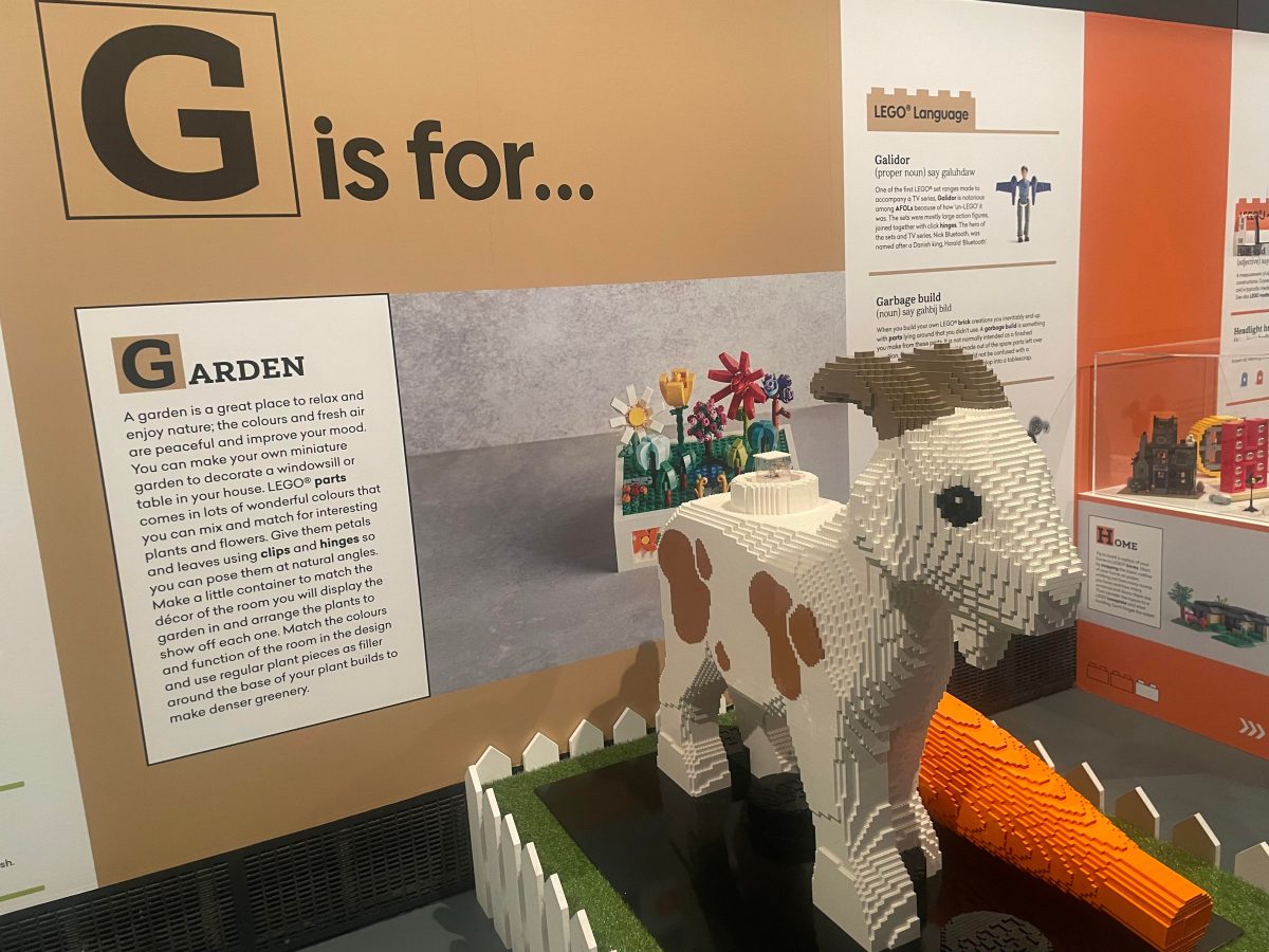 giant lego goat