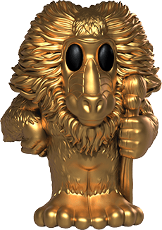 Gold Rafiki Ooshie Woolworths