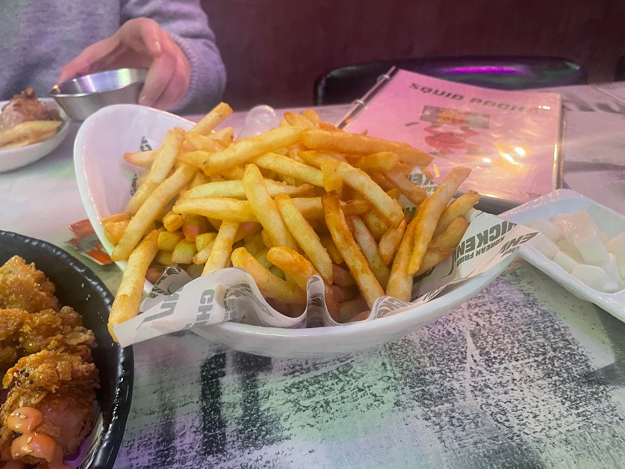 hot chips squid pocha