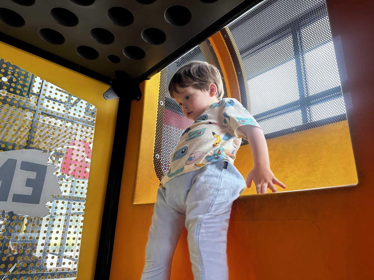 inside maltby bypass mcdonalds playground