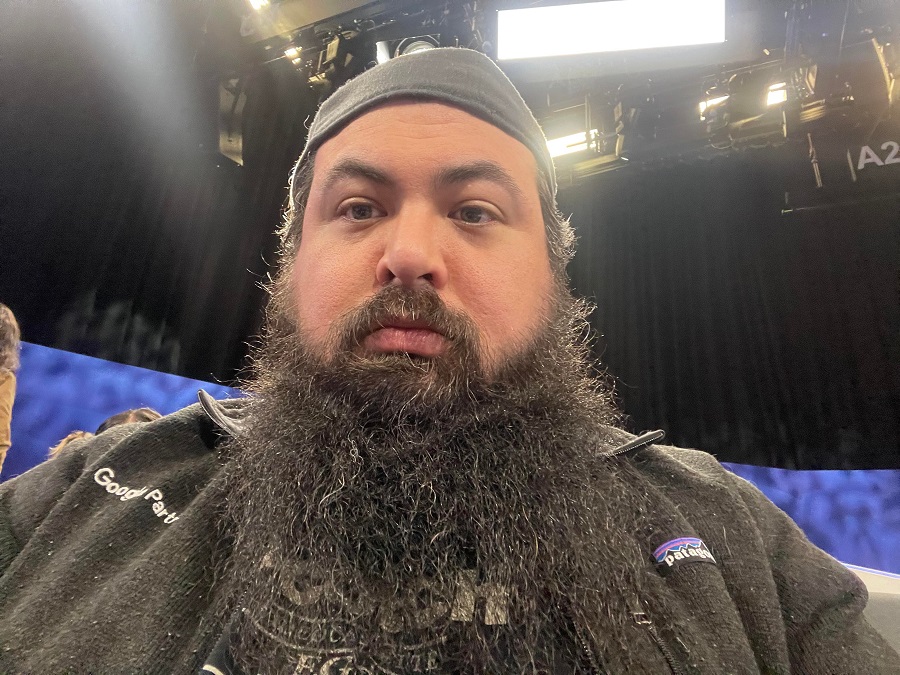 keith on set at sbs insight