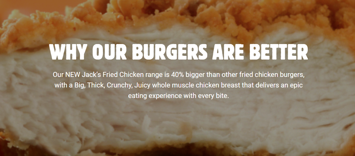 kfc vs hungry jacks chicken burger