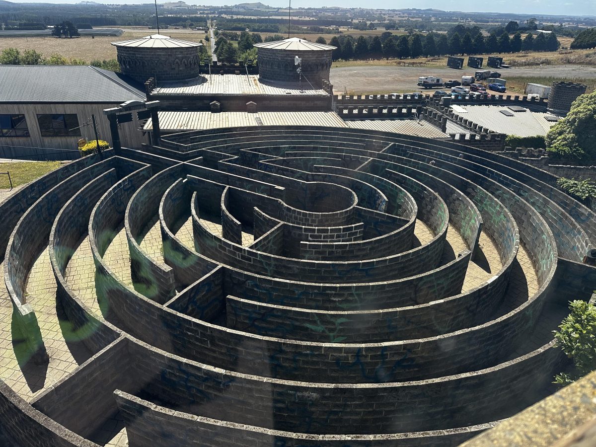 map of kryal castle maze