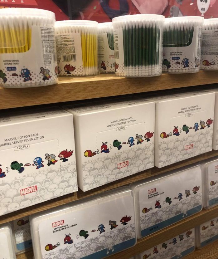 marvel x miniso cotton swabs