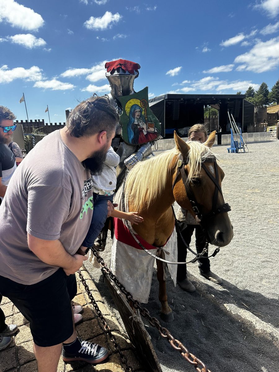 meeting a jouster