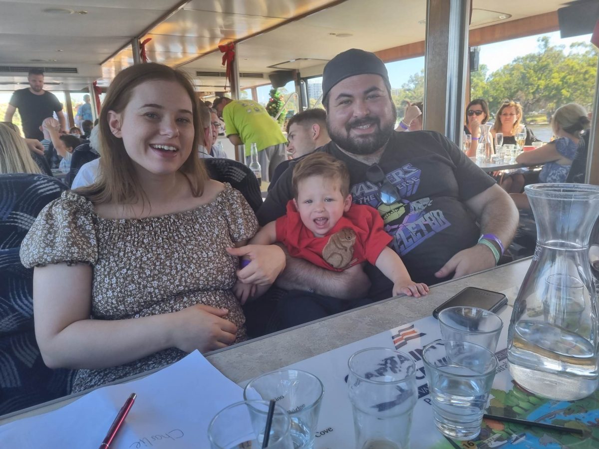 my family on the Captain Cooks River Lady