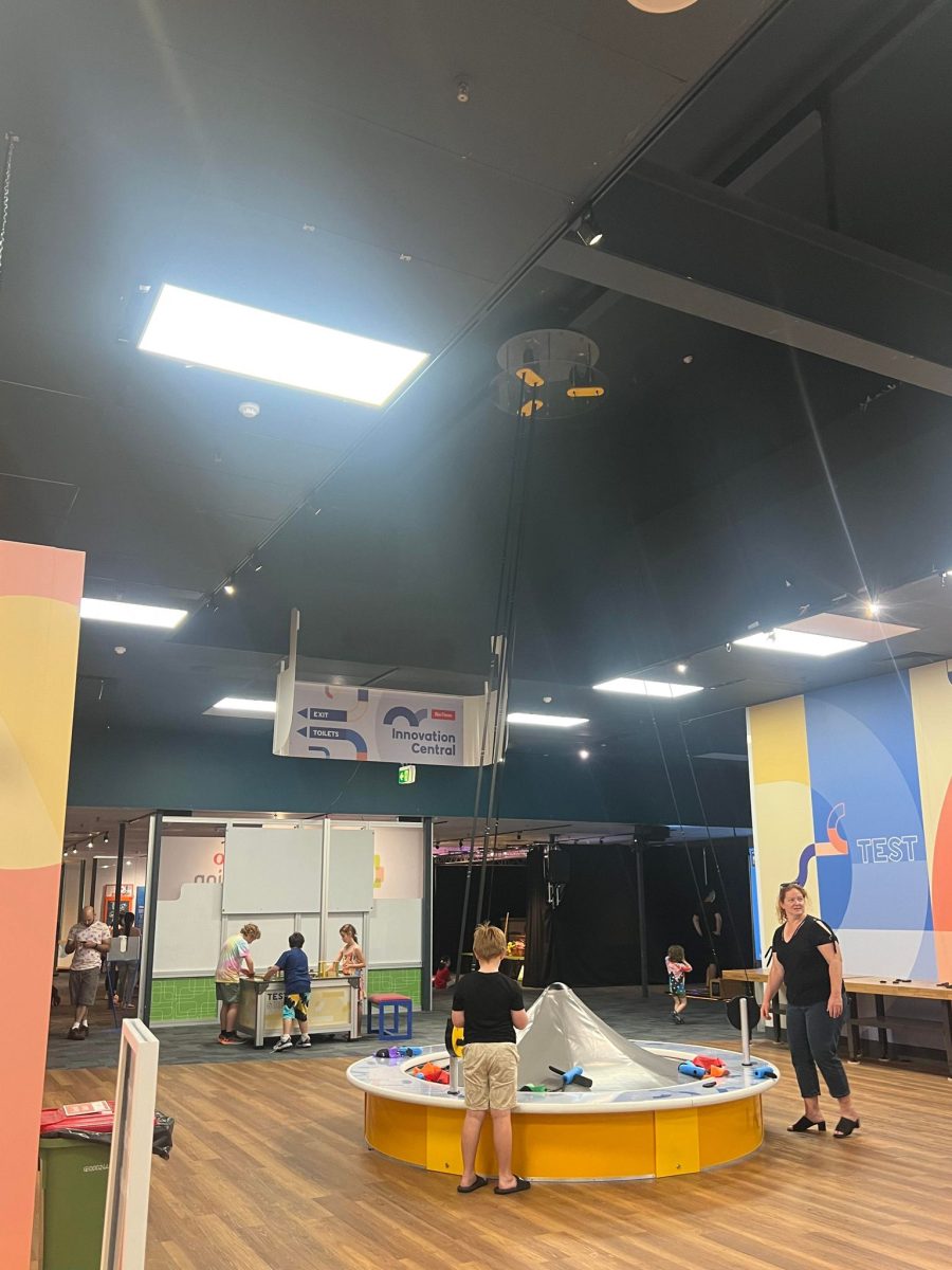 parachute game at scitech perth