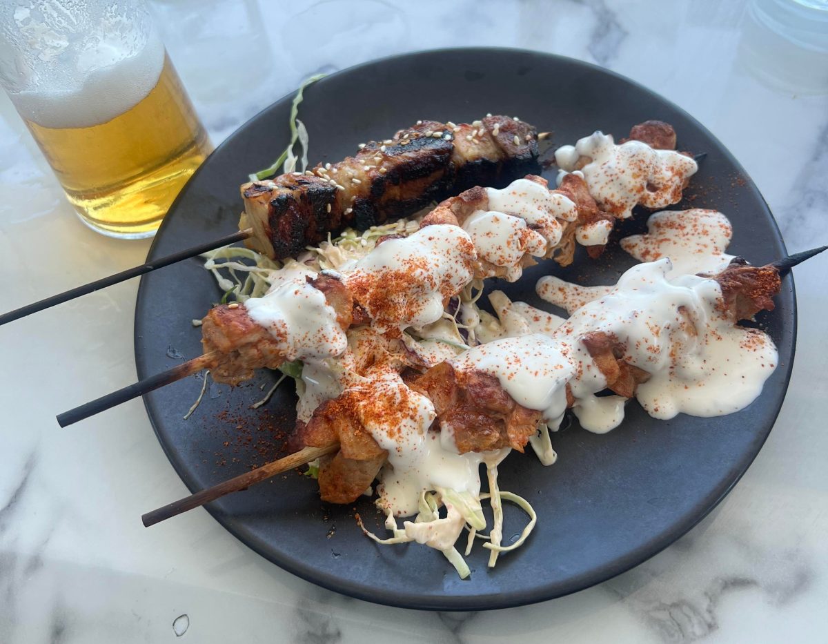 pork belly chicken skewers 18 knots perth