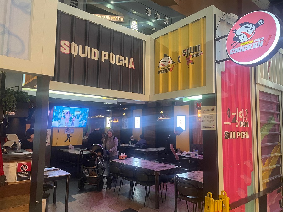 squid pocha squid game restaurant sydney