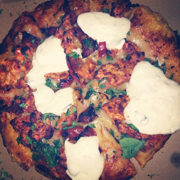 tandoori pizza