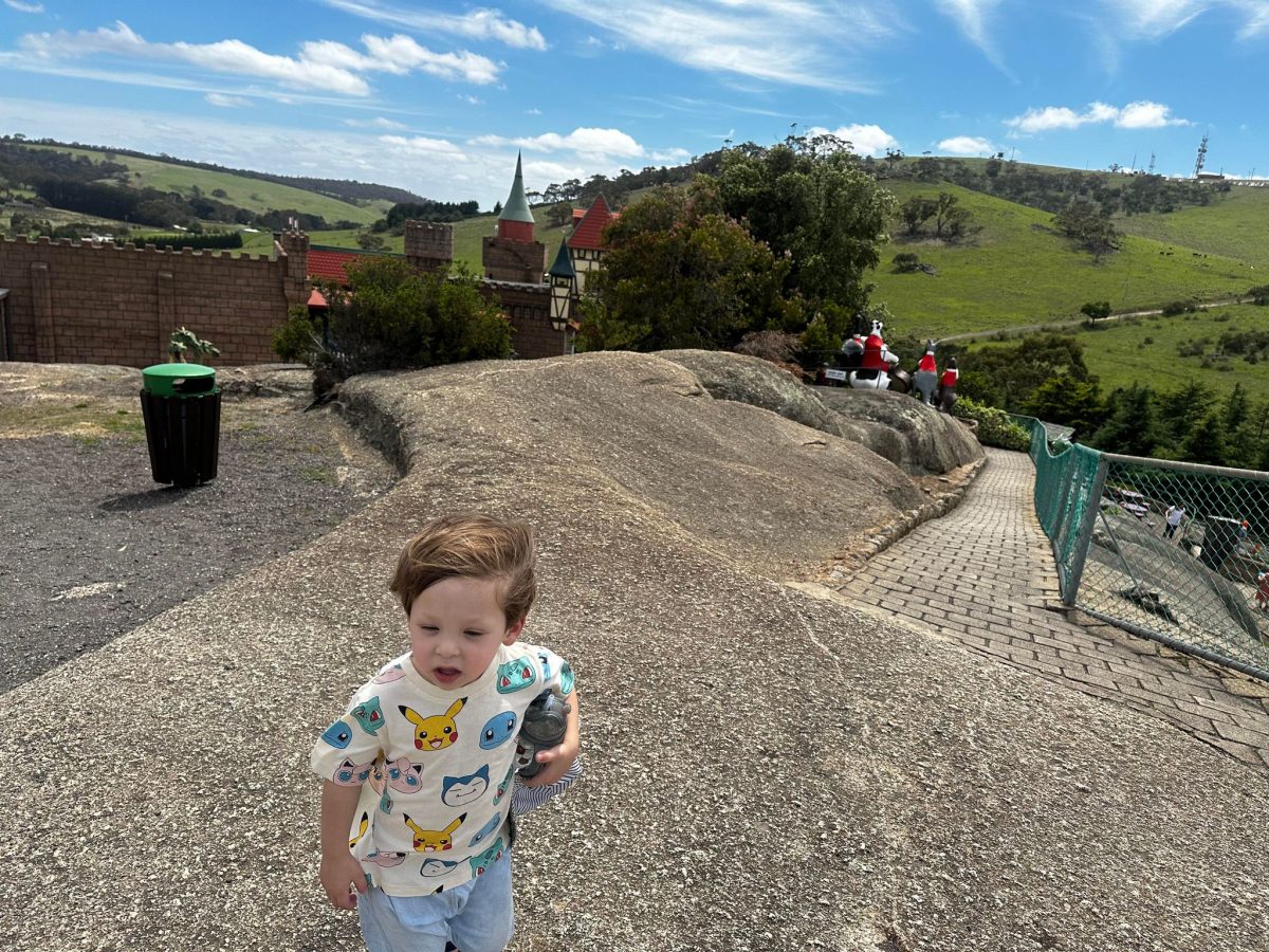 top of mountain at fairy park