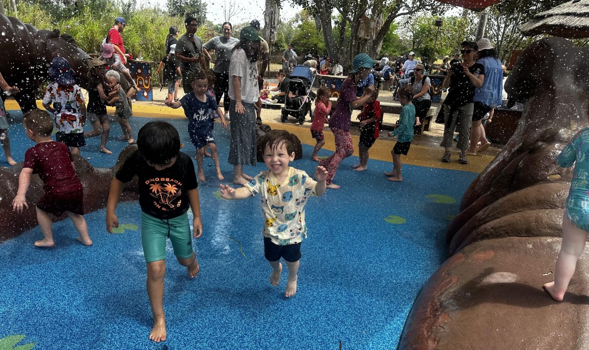 water playground werribee open range zoo